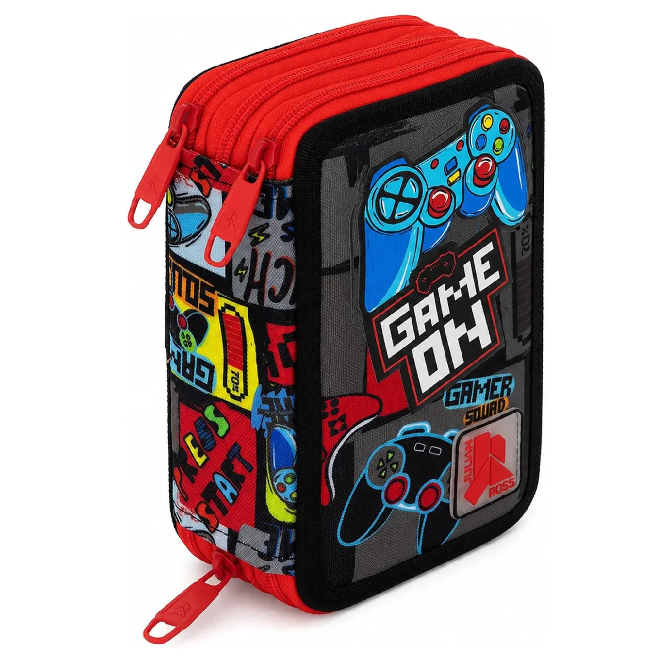 Astuccio Triplo Componibile Julian Ross – Linea Gamer Squad