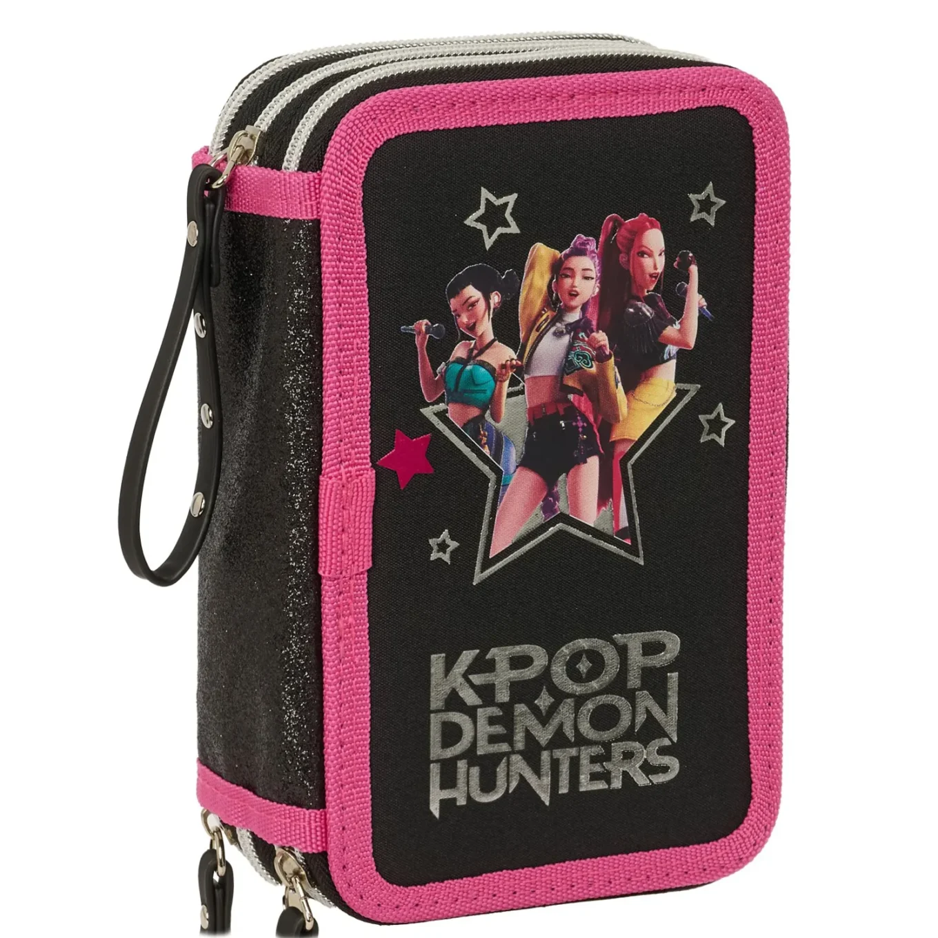 Astuccio Tripla Zip PIENO – K-Pop Demon Hunters