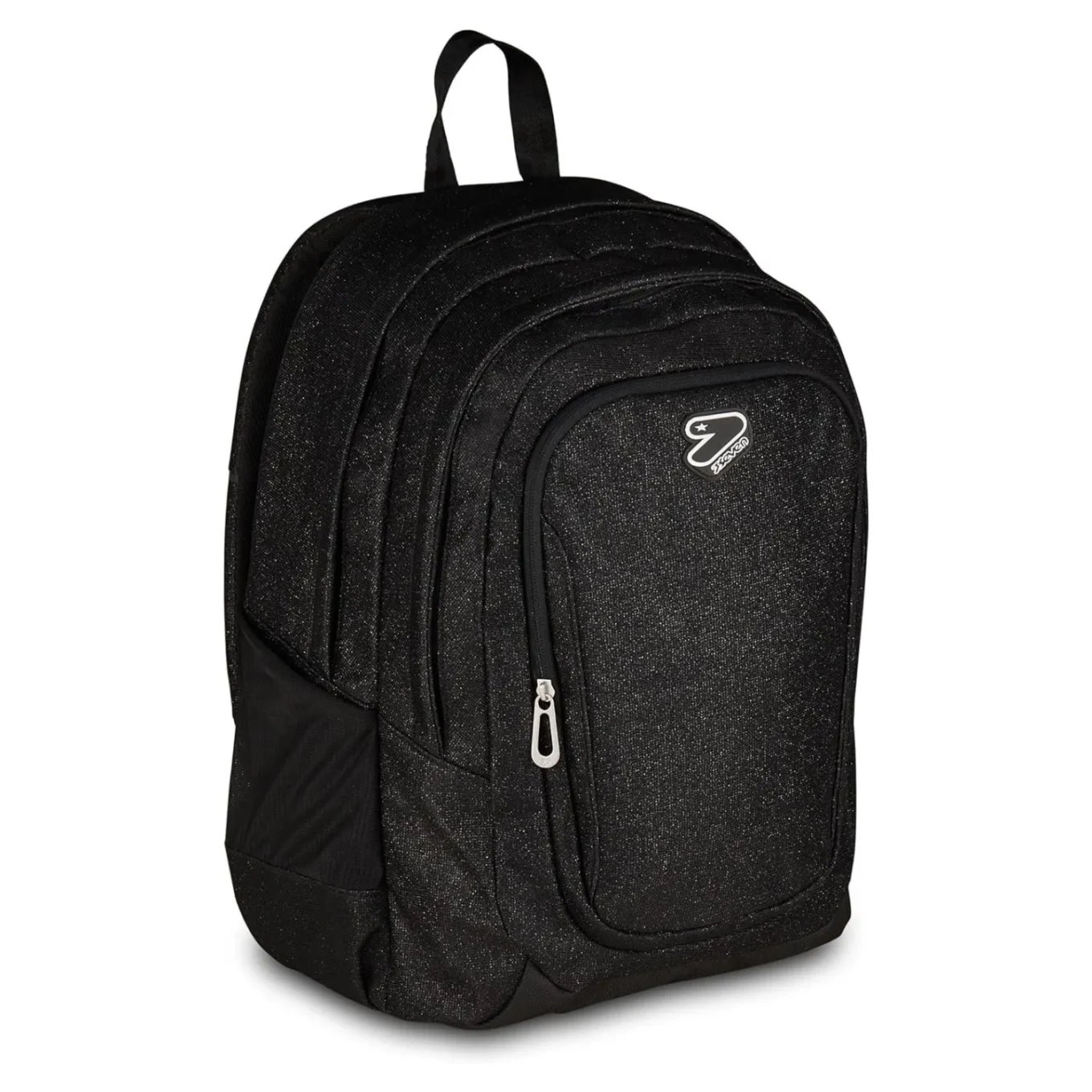 Zaino Double Seven Shiny Tech Jet Black