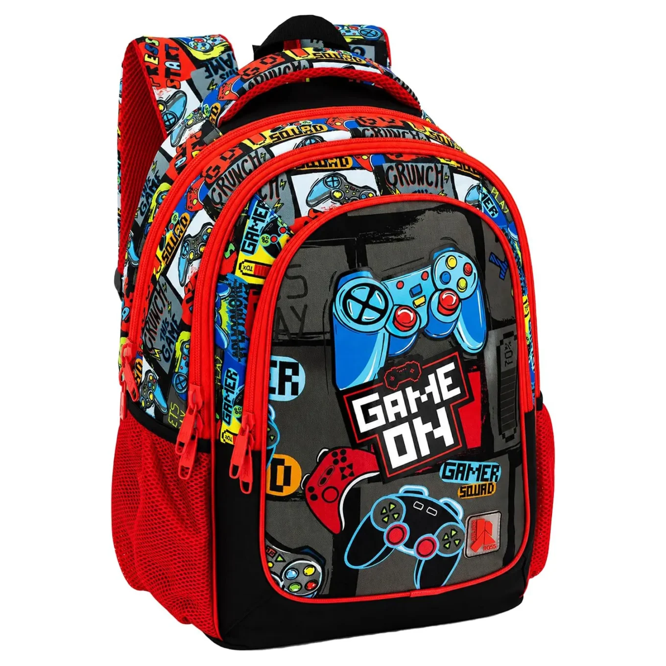 Zaino Scuola Multi Round Julian Ross – Linea Gamer Squad